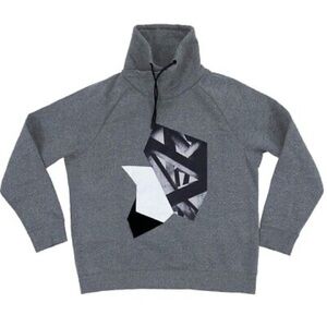 H&M Gray Graphic Sweatshirt